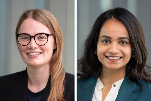 Rebekah Dix and Tishara Garg